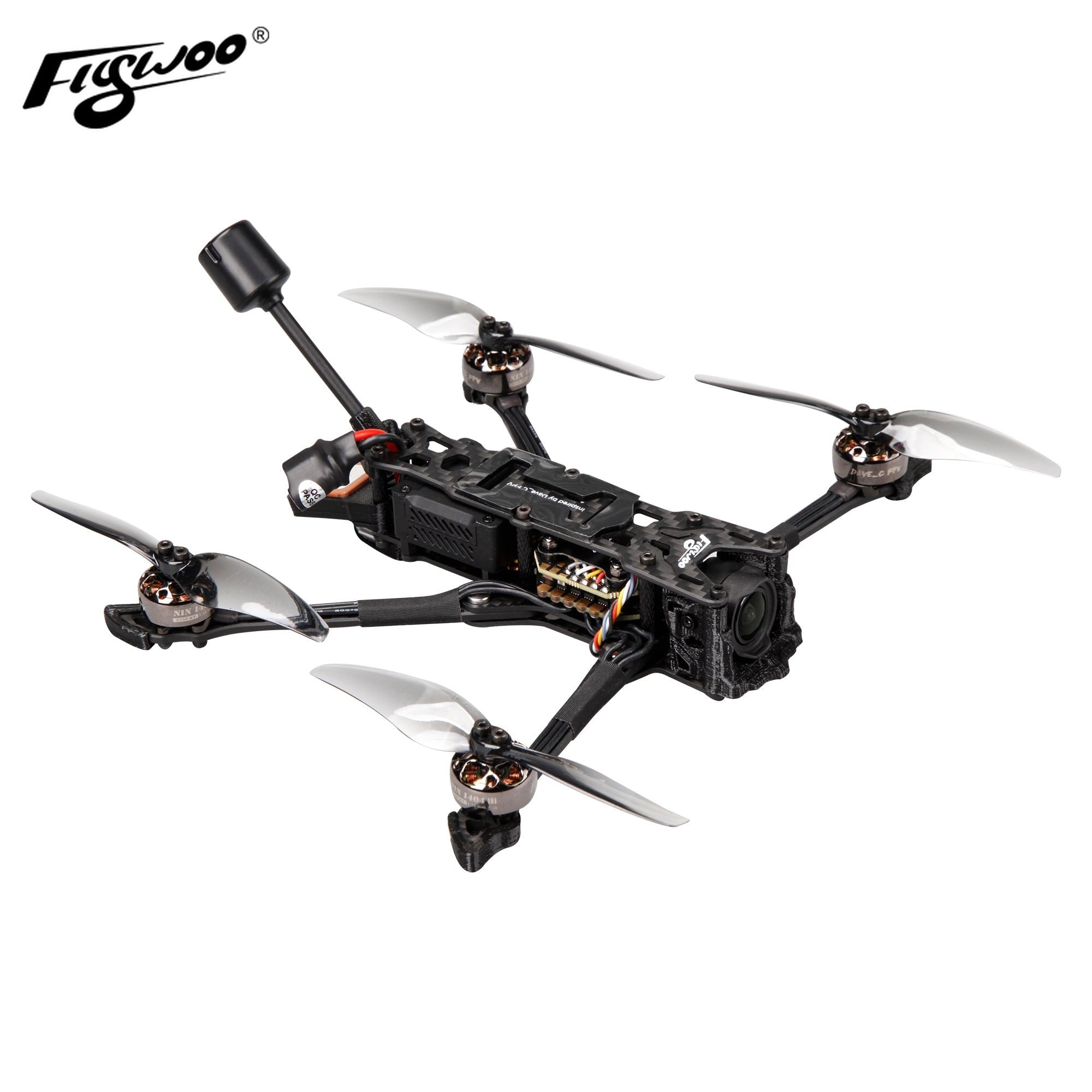 Flywoo Explorer LR 4 HD Drone FPV DJI O3 Sub250 4K 30min