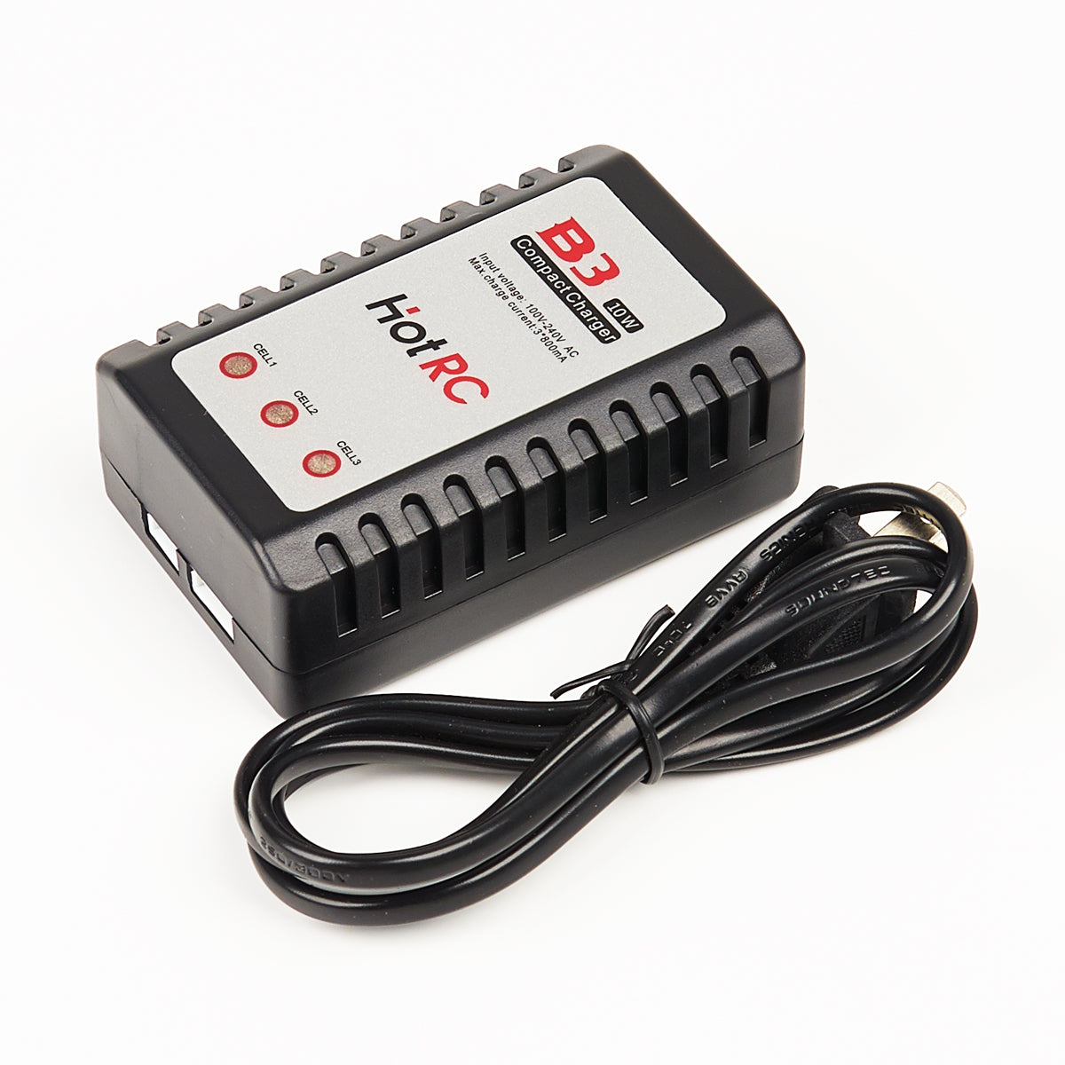 UDI RC B3001 Caricabatterie 2S-3S Batterie RC Nero 1pz