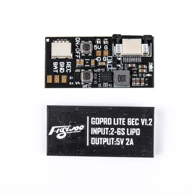 FlyWoo GP9/GP10/GP11 BEC V1.2 Modulo Action Camera GoPro
