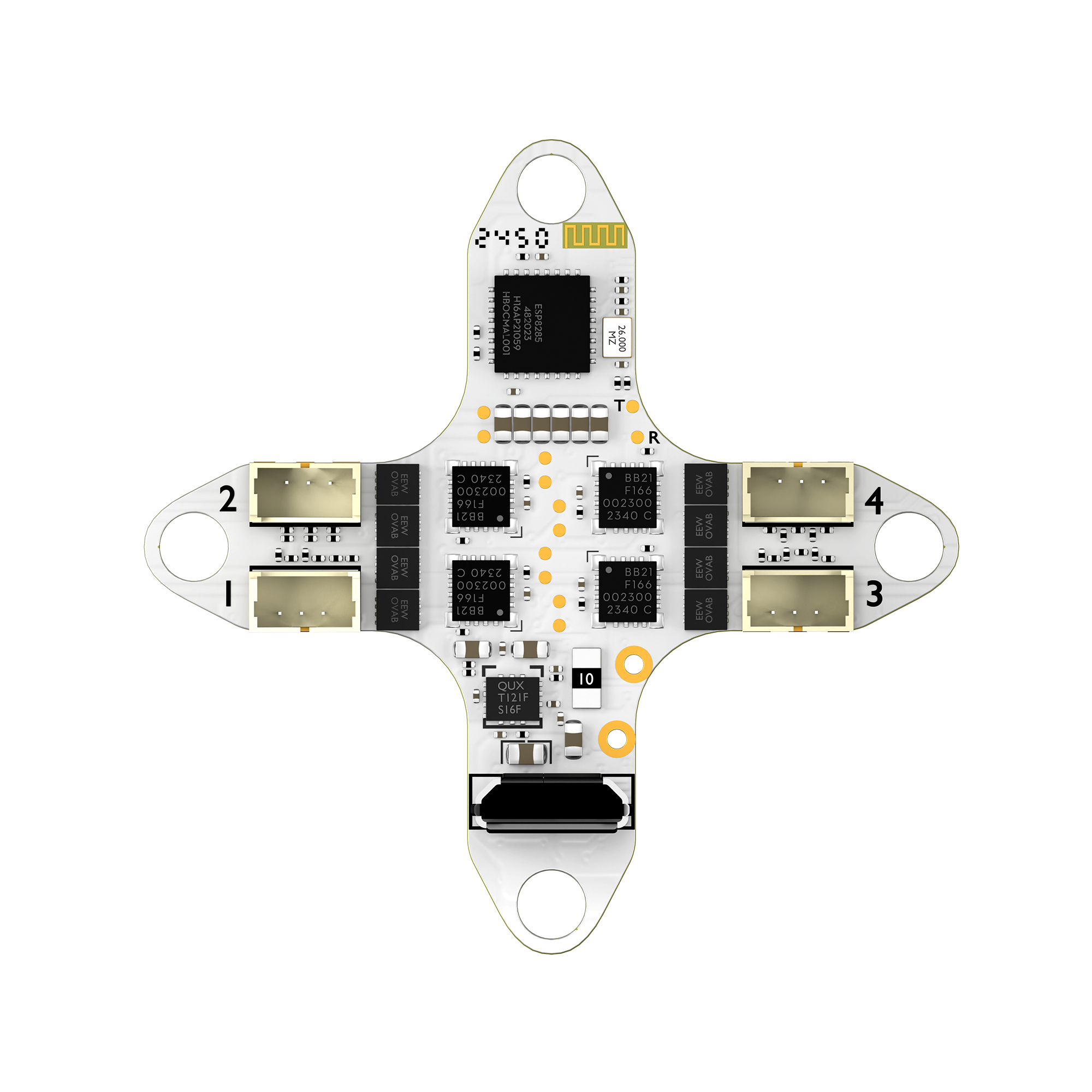 FlyWoo GOKU F405 HD 1S 5A ELRS scheda volo AIO V2.0