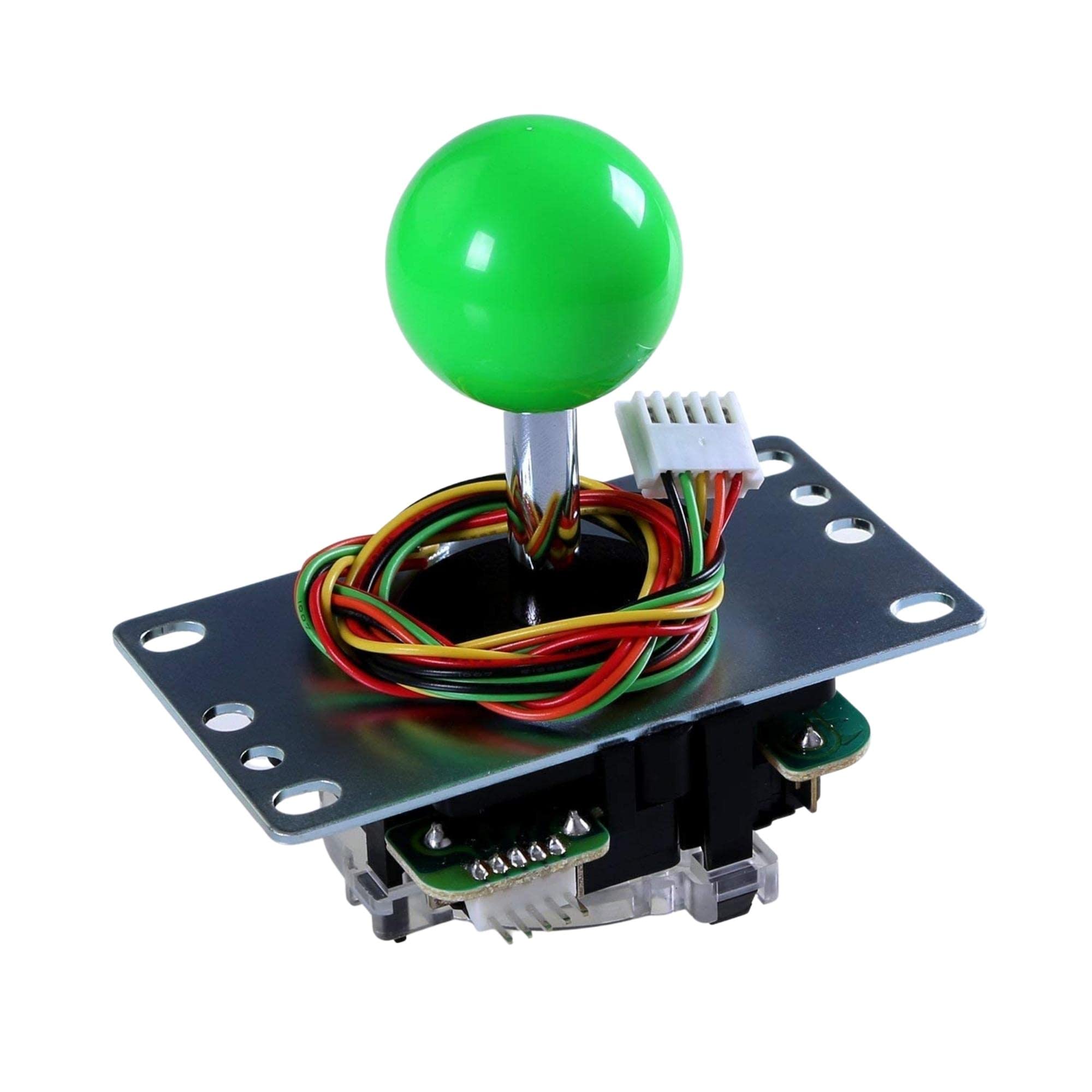 Sanwa JLF-TP-8YT Joystick Arcade verde 4/8 vie ball top