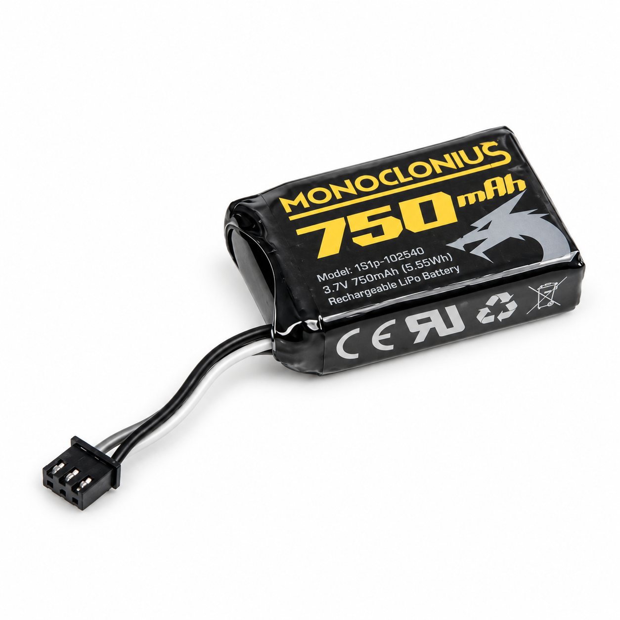 Batteria 850mAh MB75074 per UCX1802PRO auto RC UDI