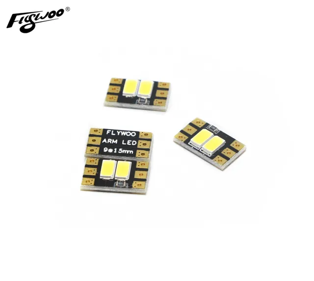 Flywoo Arm LED 9x25mm 2-6S Luce Telaio 4 Pezzi