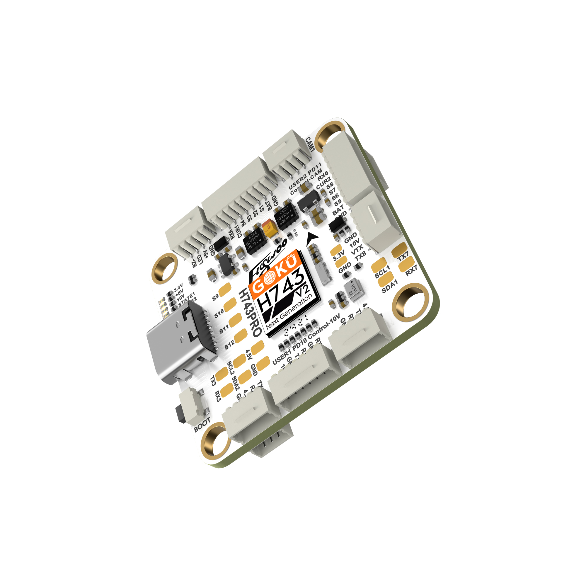 Flywoo Goku H743 Pro Stack 55A 30x30 FC+ESC Plug&Play O4