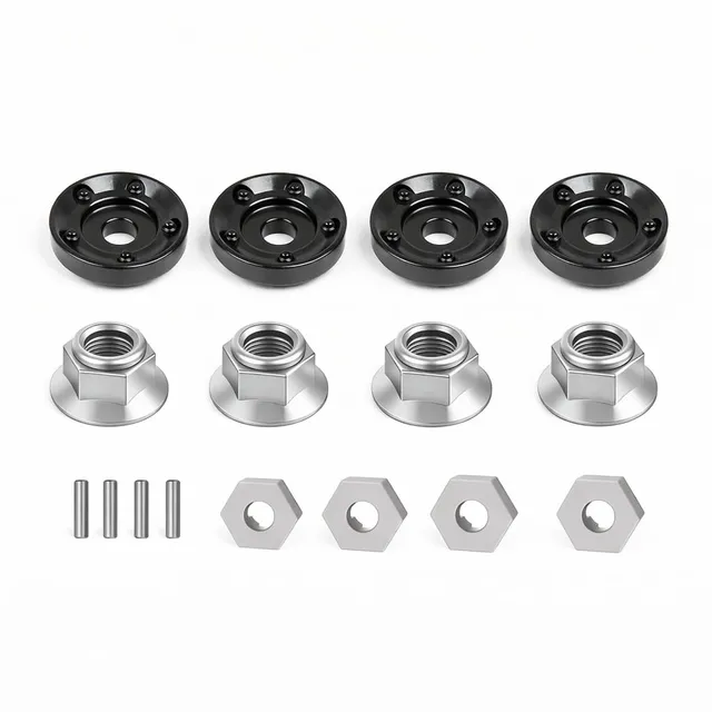 UDI RC Kit Fissaggio Ruote per UD1610S/1610PRO 16pz Metallo