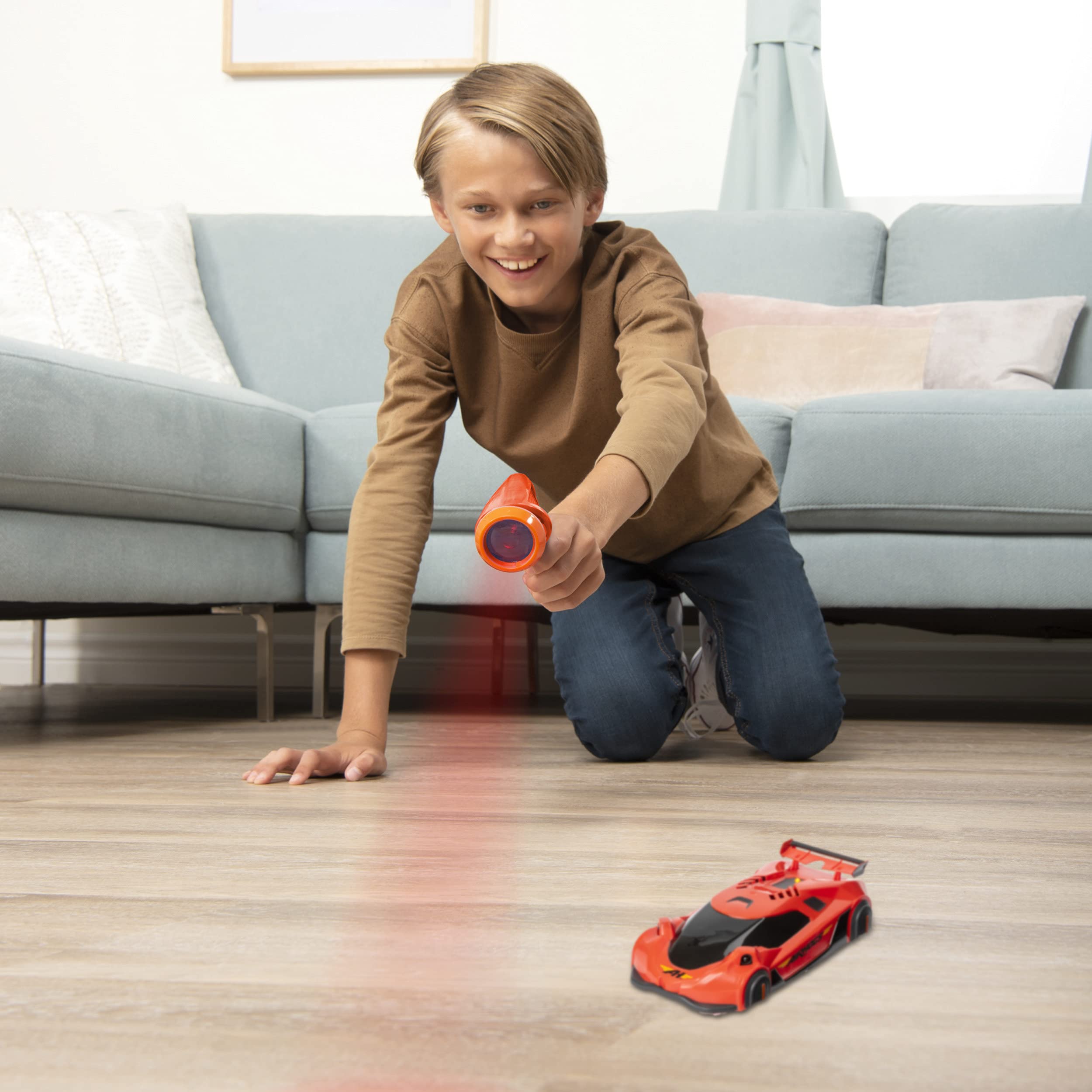 Air Hogs Zero Gravity Laser macchinina da muro rossa