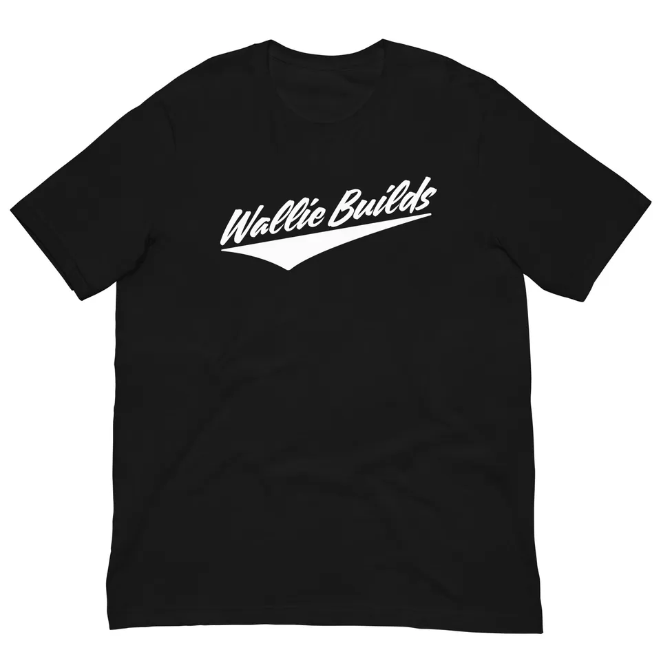 Wallie Builds Grand Slam Tee Maglietta cotone Nero L
