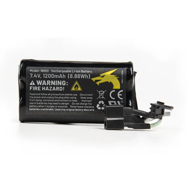 UDI RC MBO-TT1274 Batteria 7.4V 1200mAh T-Plug 1 Pz