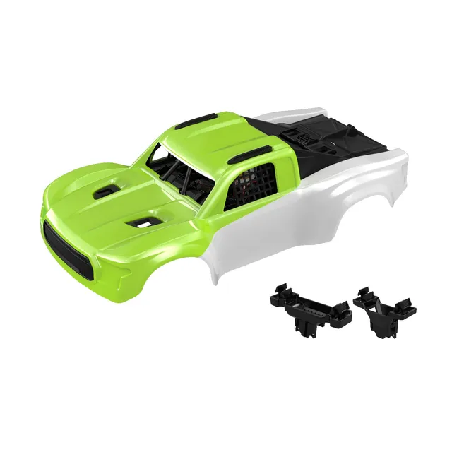 UDI RC Body & Chassis Carrozzeria P12-101F verde fluo scocca PC