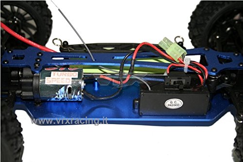 VRX XR16 Flash Rally spazzole auto RC 1/16 RTR 4WD rossa