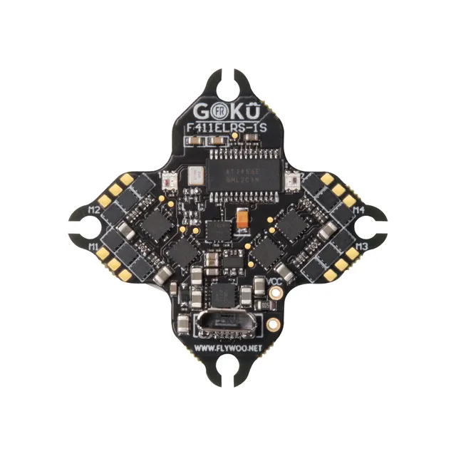 FlyWoo GOKU F411 ELRS AIO 1S 5A V2.0 25,5x25,5