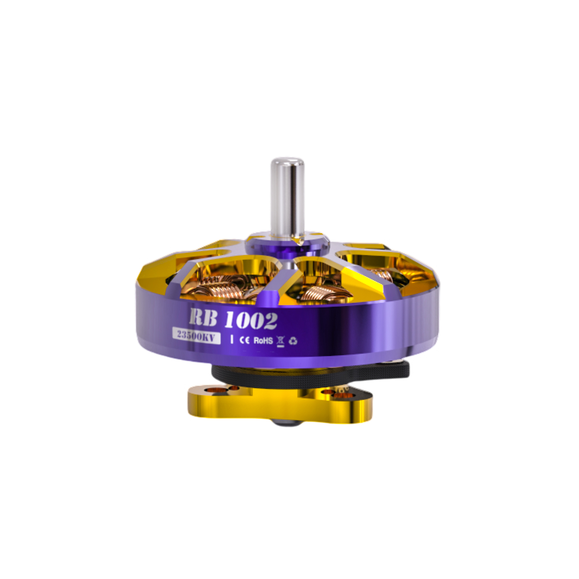 FlyWoo ROBO 1002 19800KV Motore FPV 1S 2,5g Oro