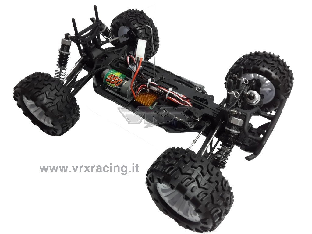 VRX Rangster auto RC 1/10 brushed 4WD RTR radio 2.4GHz