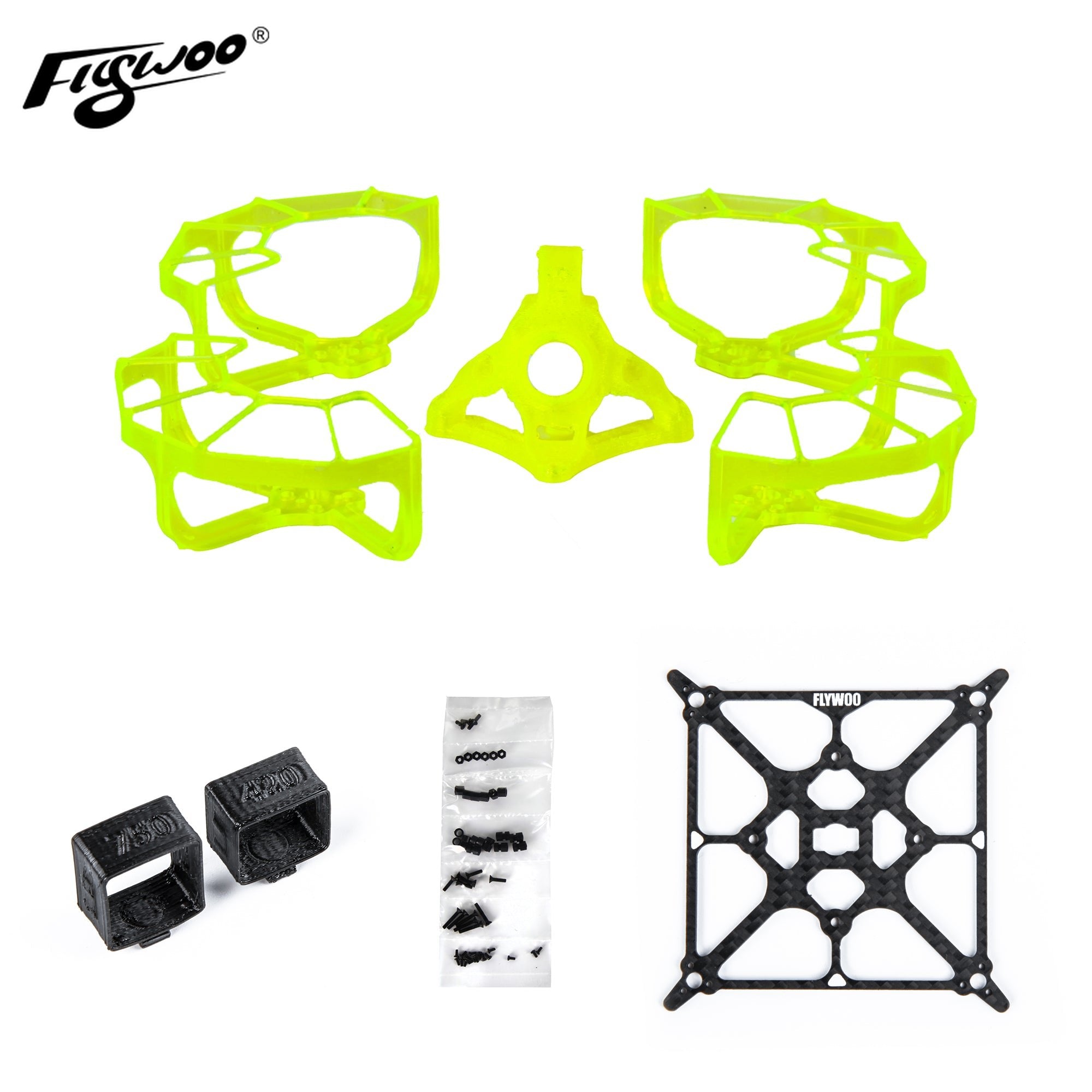 FlyWoo Firefly 2S Nano Baby 20 Vista Telaio Carbonio 5g