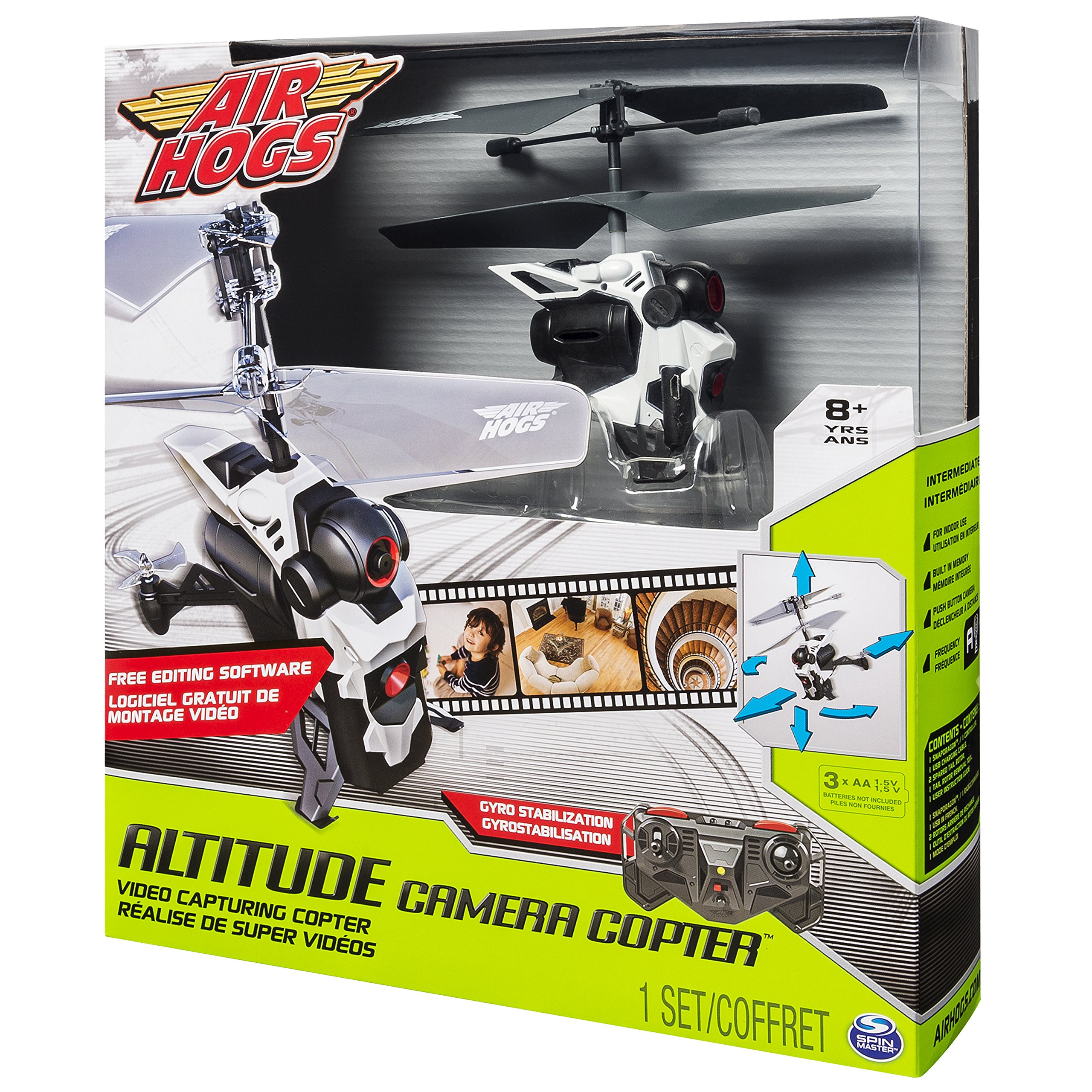 Air Hogs Altitude Video Drone elicottero con camera da interno