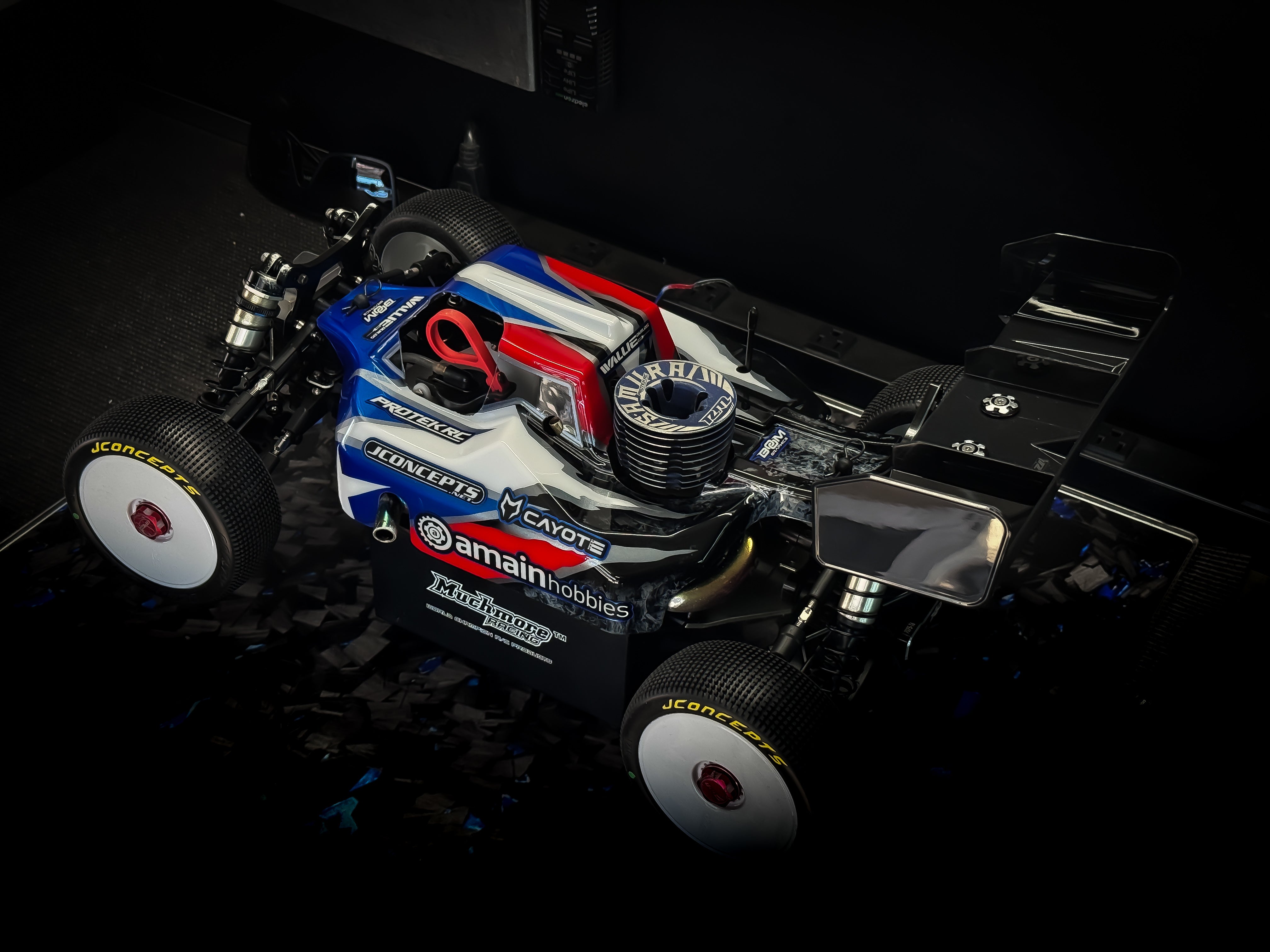 Wallie Builds Hong Nor X5B Race Spec Buggy 1/8 Blu