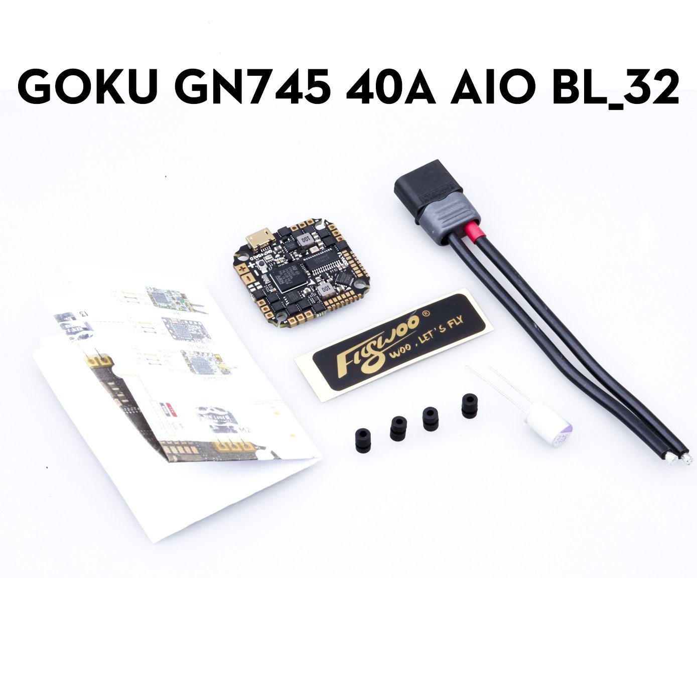 Flywoo GOKU GN745 V1.2 FC AIO 40A F745 MPU6000