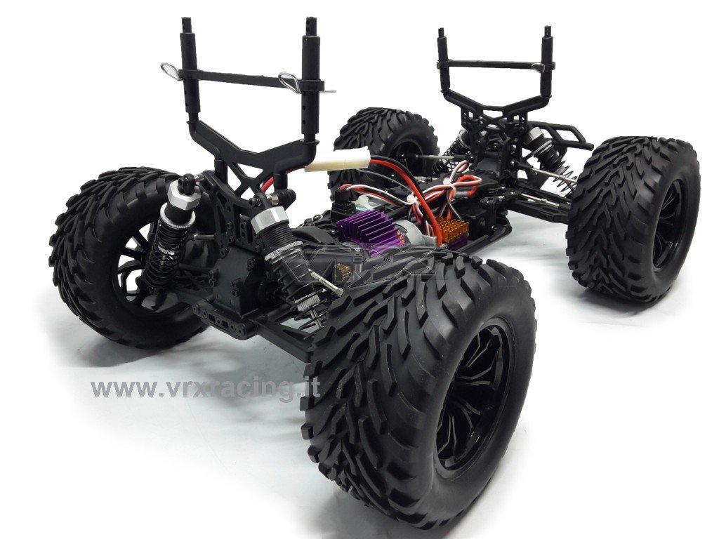 VRX Jeep Monster Truck 1/10 auto RC spazzole 4WD RTR