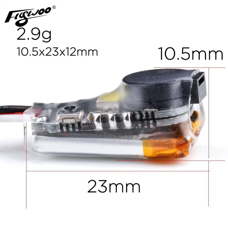 FlyWoo Finder V1.0 Cicalino Buzzer 100dB con LED