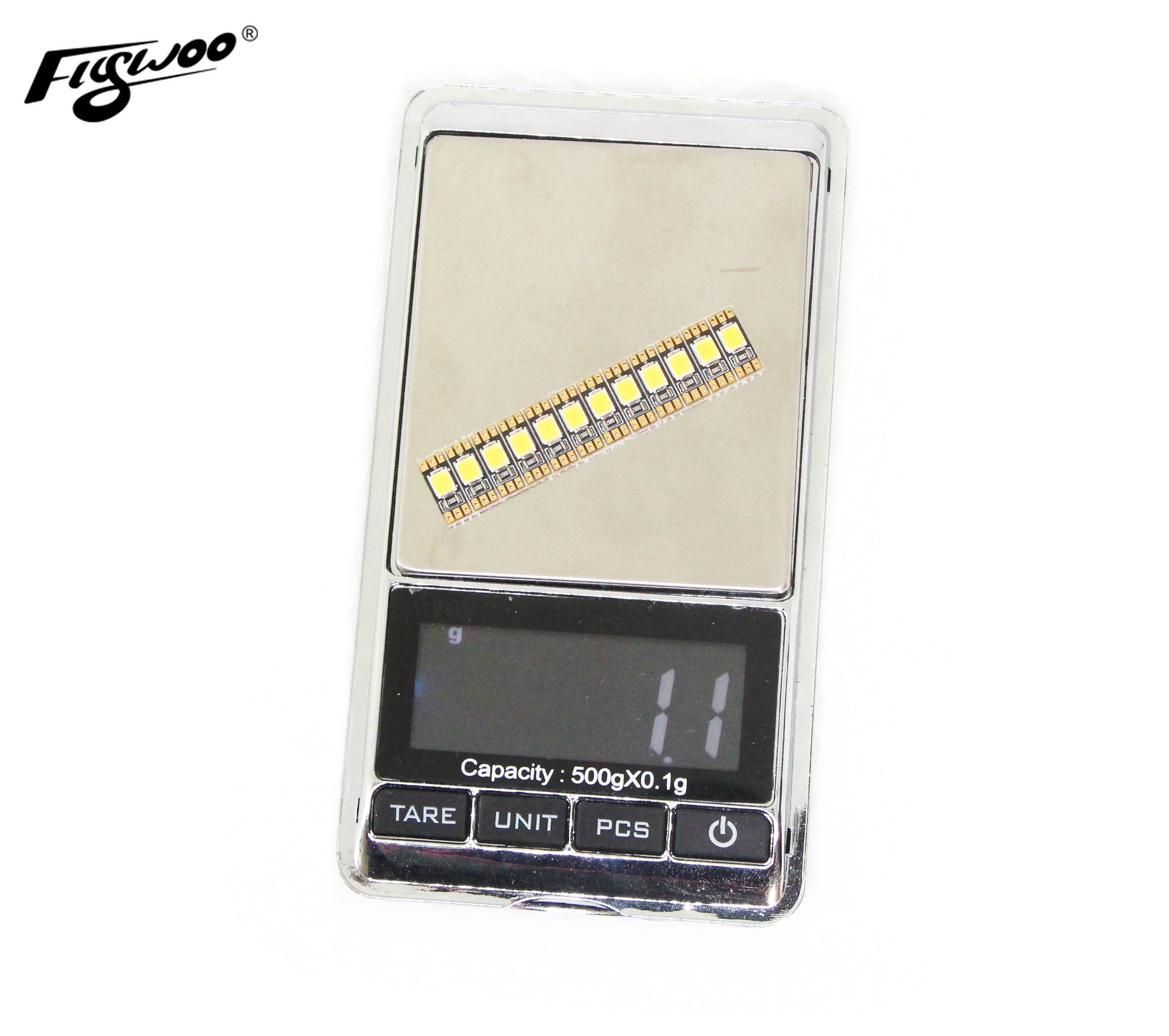 FlyWoo Arm LED Board 4x10mm luce LED drone 4 pezzi 1-4S