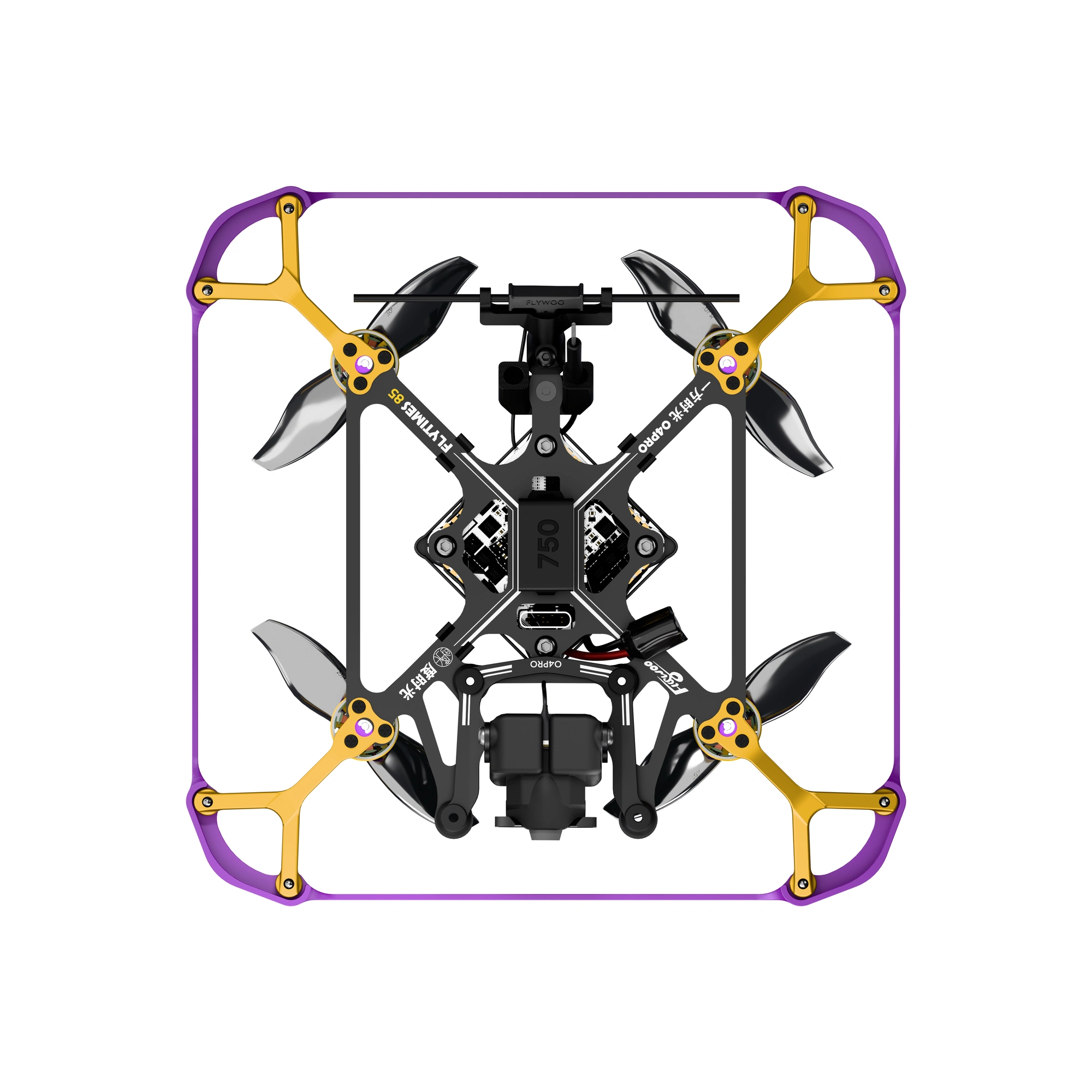 Flywoo Flytimes 85 DJI O4 Wide micro drone FPV 2S 4K
