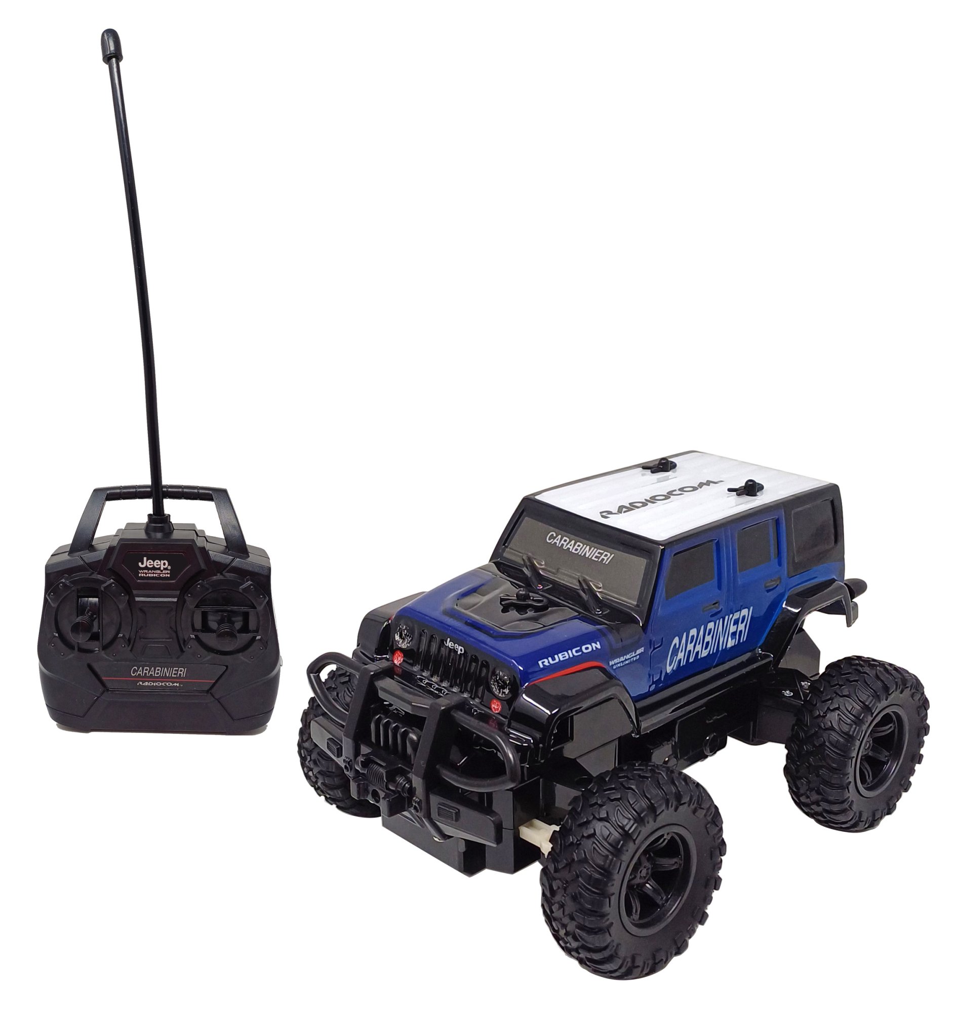 Radiocom Mars Jeep Wrangler Carabinieri auto RC 1:24