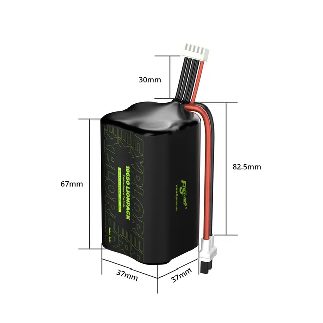 Flywoo Explorer LionPack 3000mAh 4S batteria Li-ion VTC6