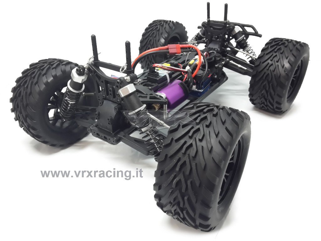 VRX Sword Mega Truck 1/10 automodello brushless blu RTR