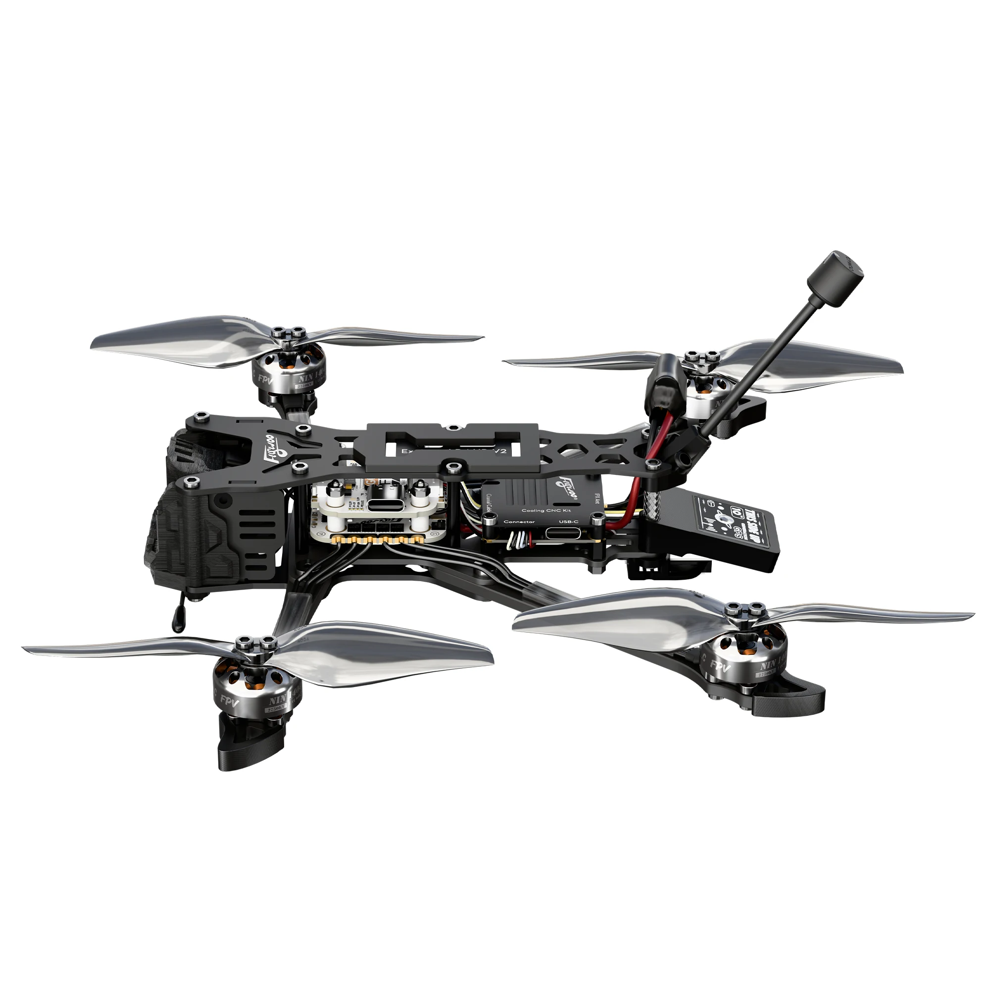 Flywoo Explorer LR 4 V2 Drone FPV O4 Wide Sub250 4"