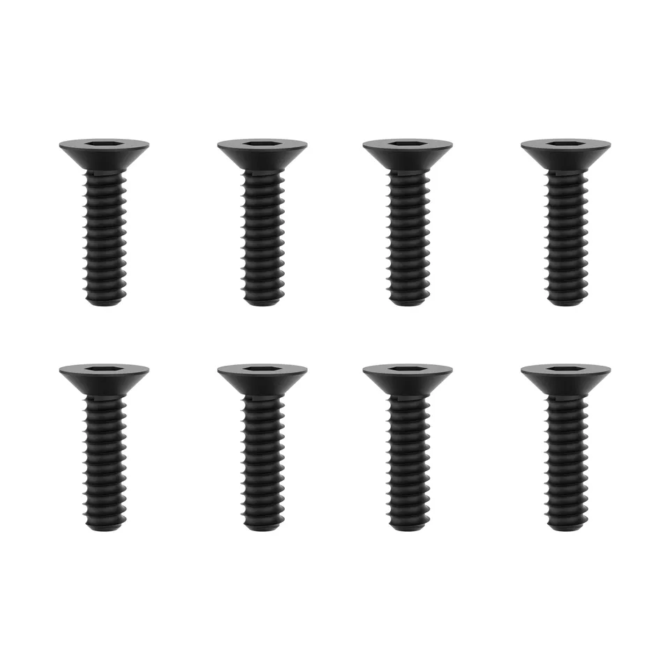 UDI RC M01-012 Viti Autofilettanti 2.6x8mm Nere UD16 8Pz