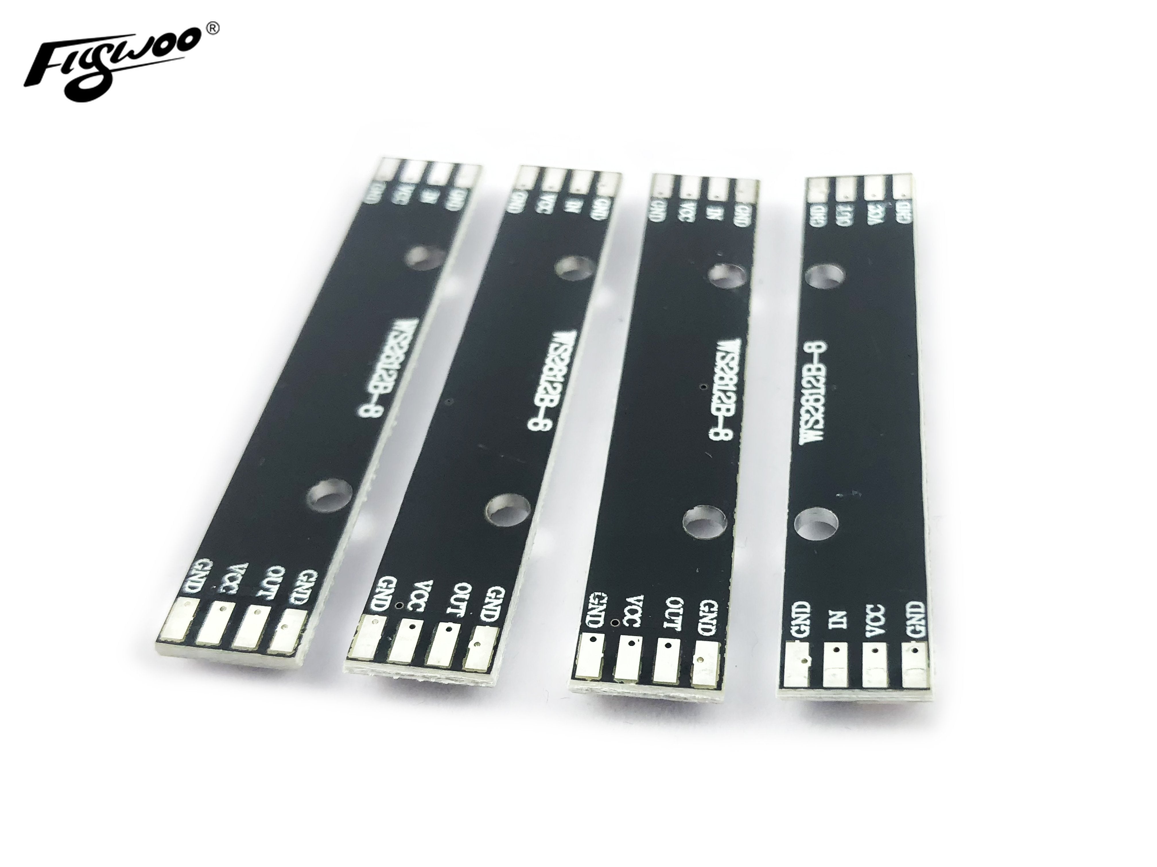 FlyWoo WS2812 scheda LED 8 LED 5V 57mm 4 pezzi