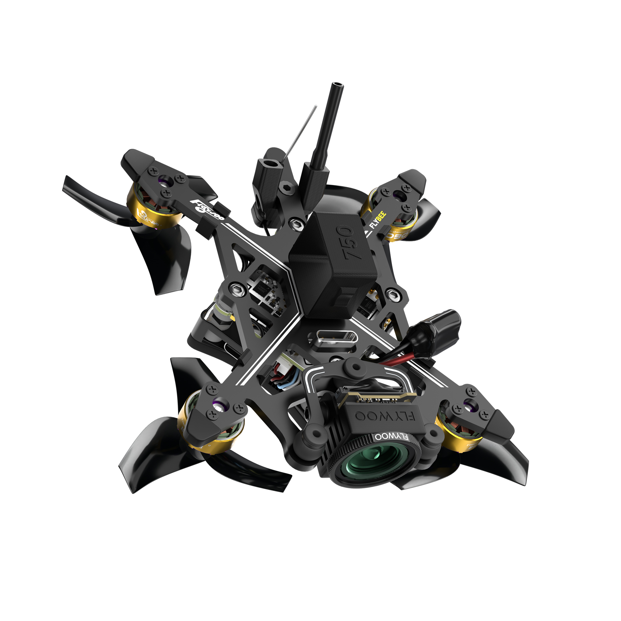 Flywoo Flybee 16 HD O4 drone FPV 2S ultraleggero 45,7g