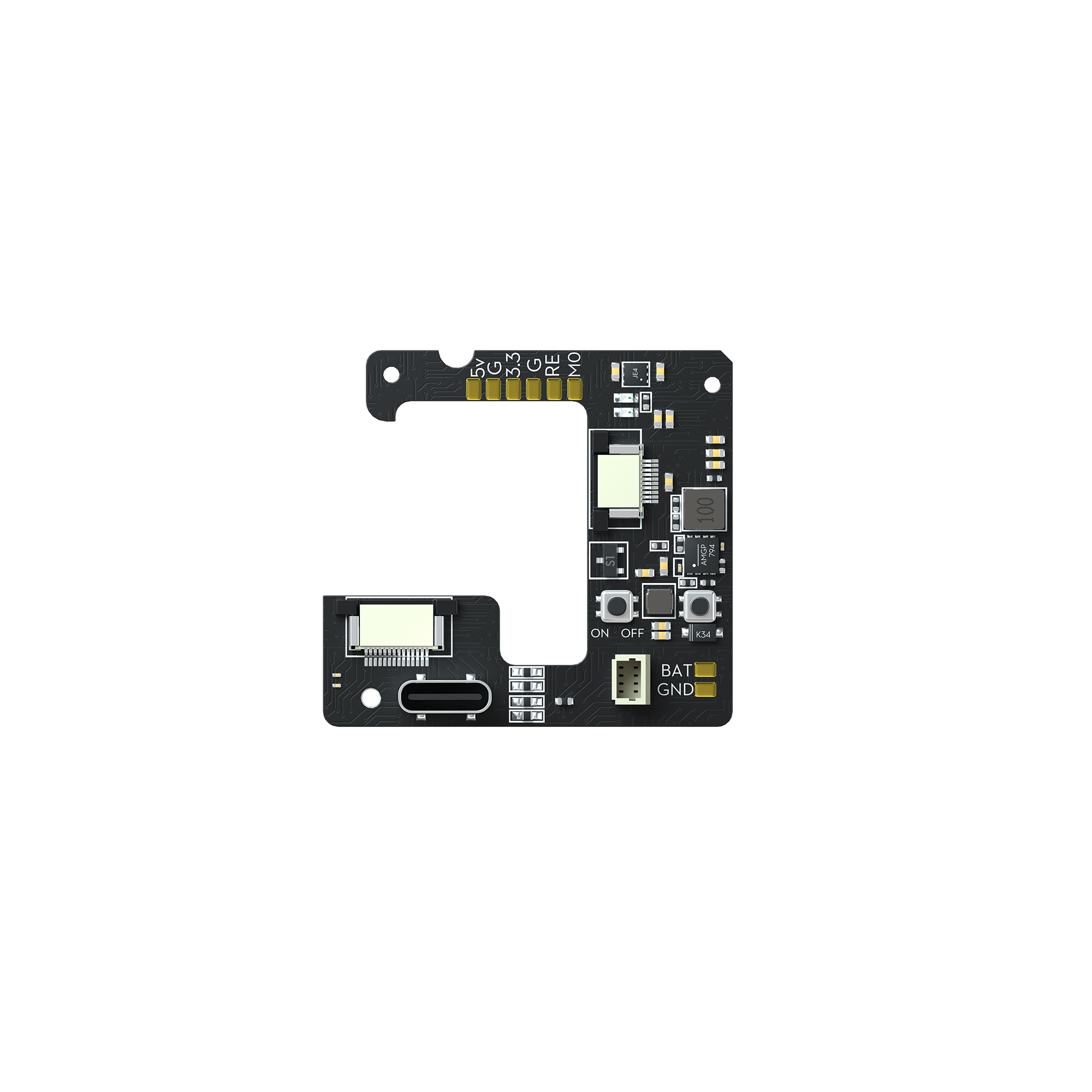 Flywoo Naked GoPro V2 Pro action cam kit senza schermo titanio
