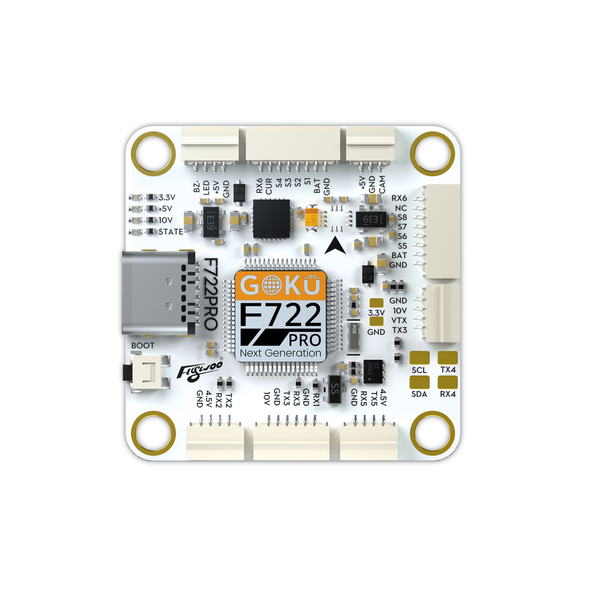 Flywoo GOKU F722 PRO V2 Flight Controller 30x30 O4