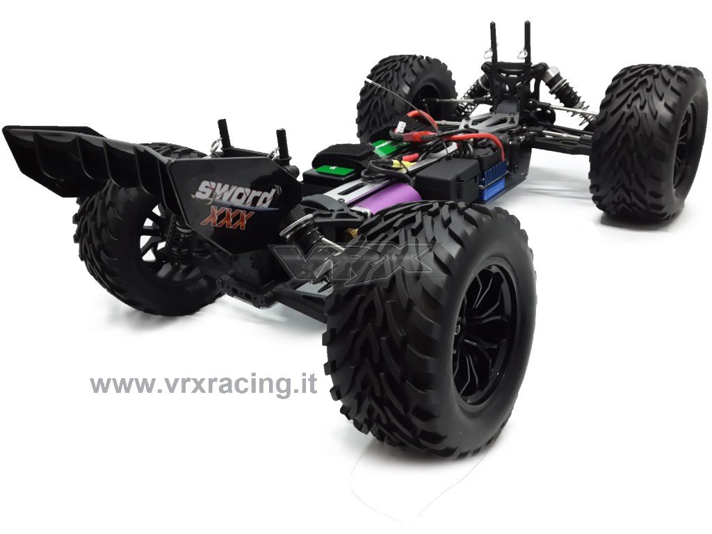 VRX XXX Sword 1/10 truggy brushless RTR 4WD nera verde 3000Kv