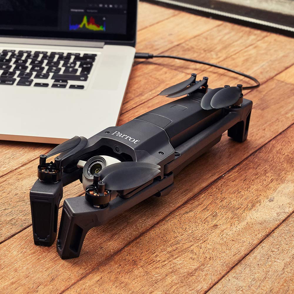 Parrot Anafi Base Drone 4K HDR 21MP Gimbal 180° Nero