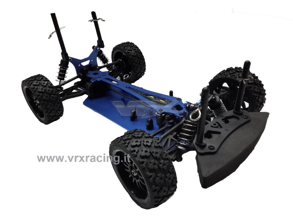 VRX Stradale Flash Rally XR16 auto RC 1/16 meccanica 4WD