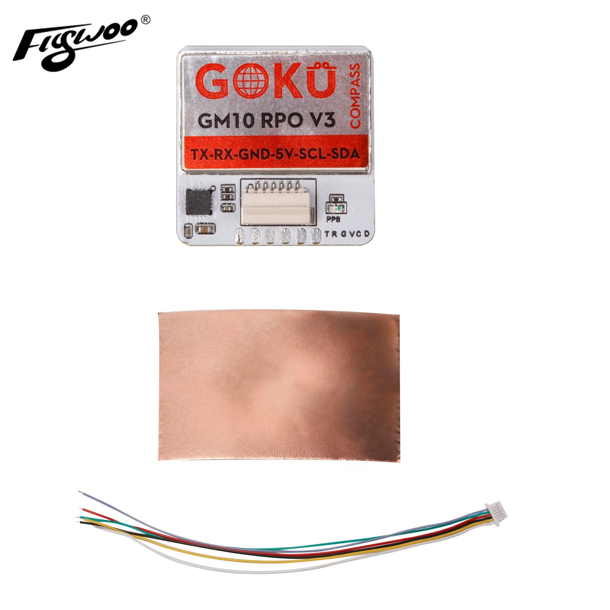 Flywoo GOKU GM10 Pro V3 Modulo GPS Bussola 25mm