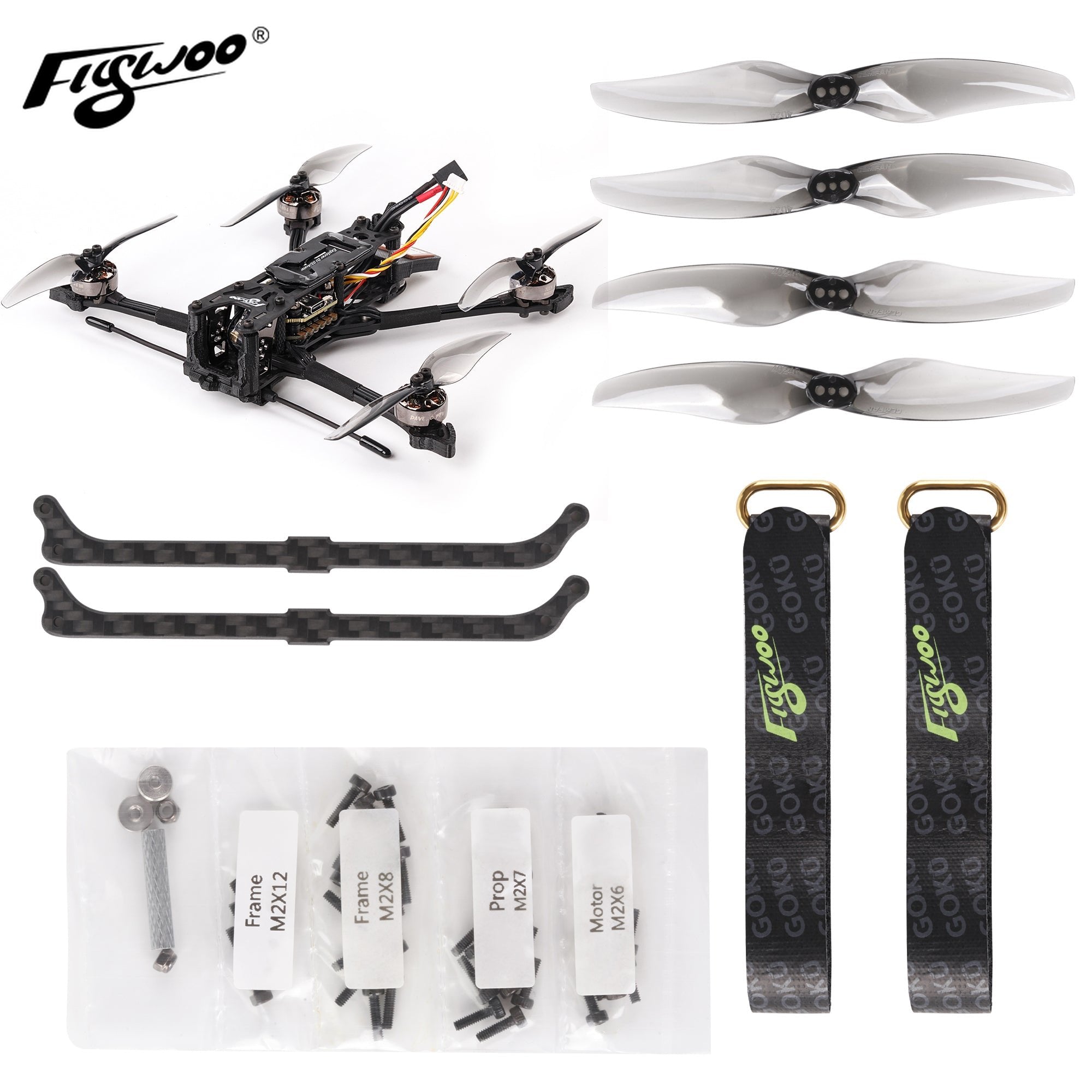 Flywoo Explorer LR 4 HD DJI O3 drone long range senza O3 Air Unit