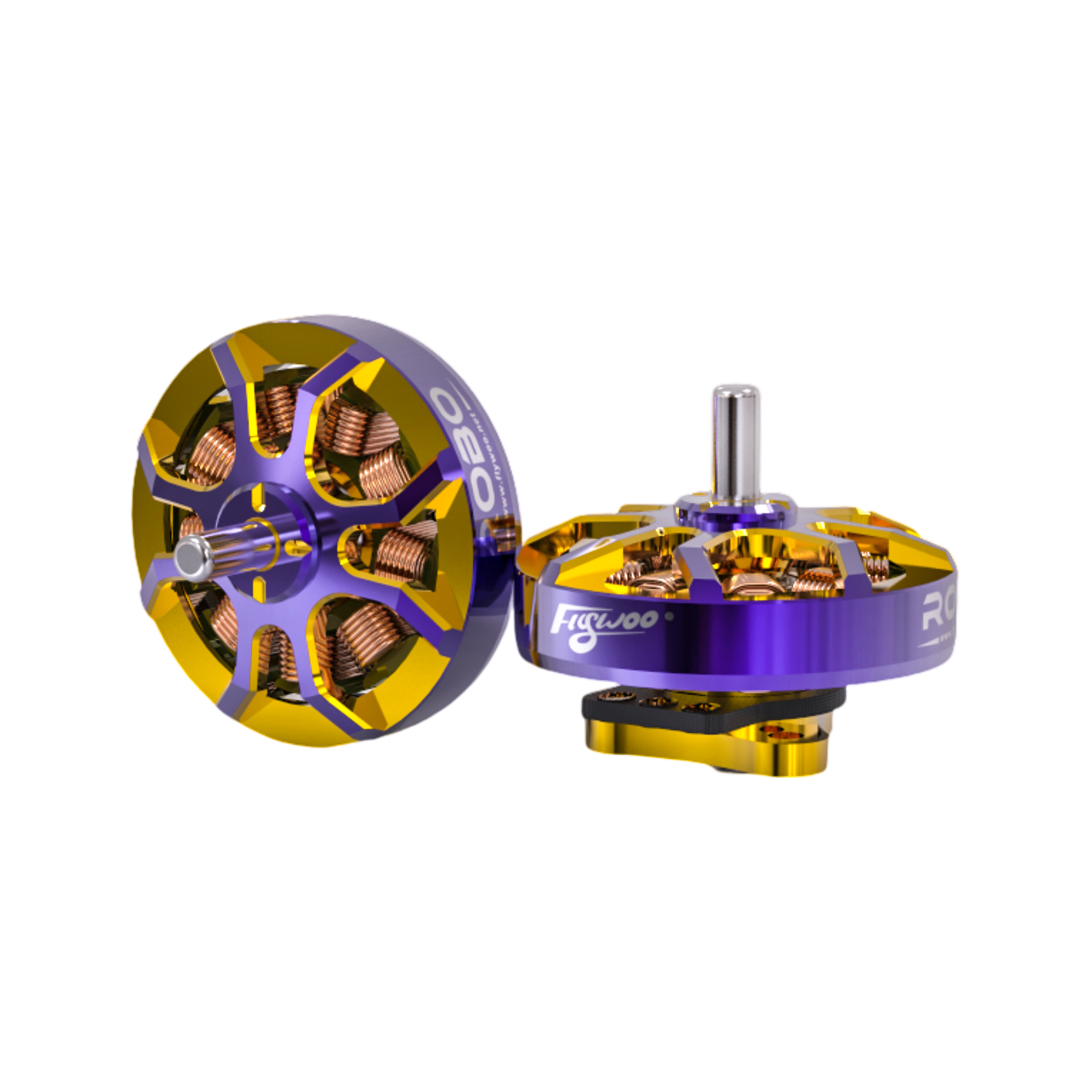 FlyWoo ROBO 1002 19800KV Motore FPV 1S 2,5g Oro