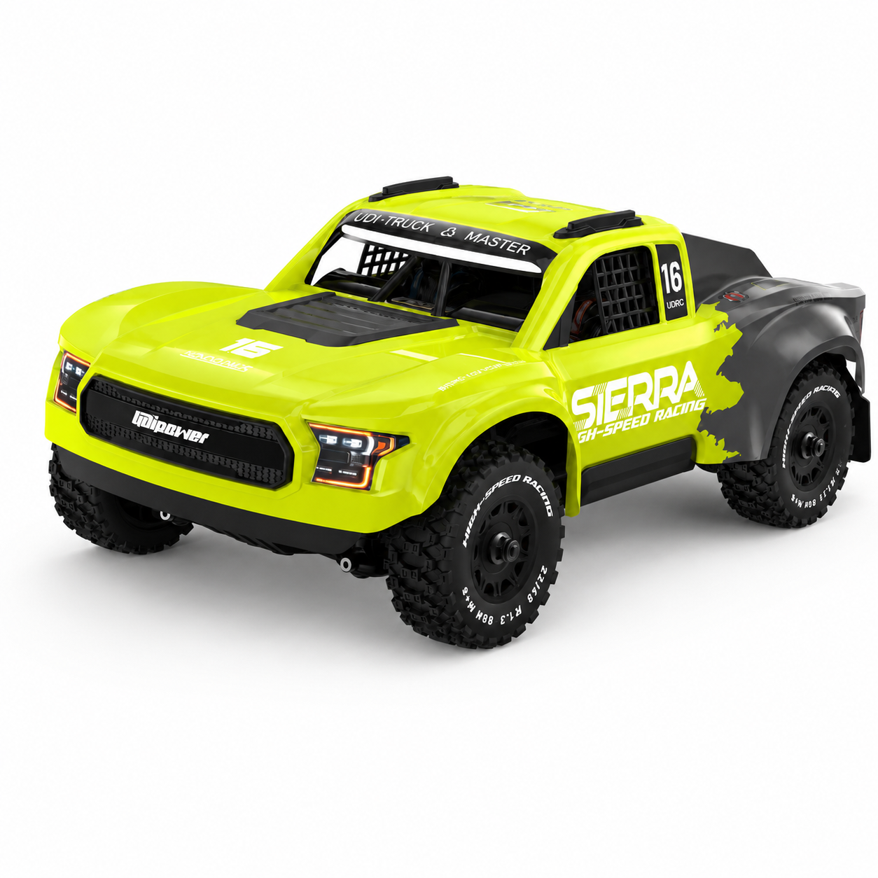 UDI RC Sierra Mini UD1613PRO 1/16 auto RC rosa brushless 4WD