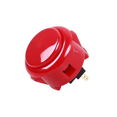 Sanwa OBSF-30 Pulsanti Arcade 30mm 6pz Rosso