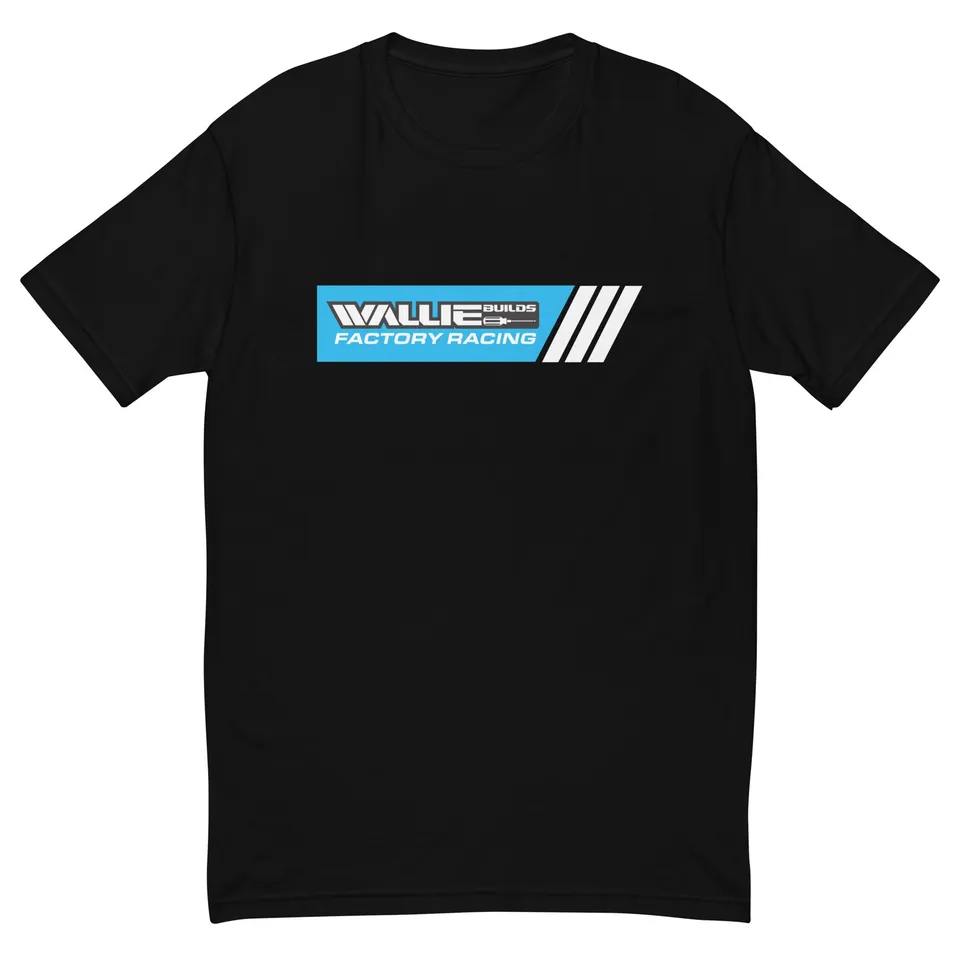 Wallie Builds 2025 Factory Racing Tee Maglietta cotone M