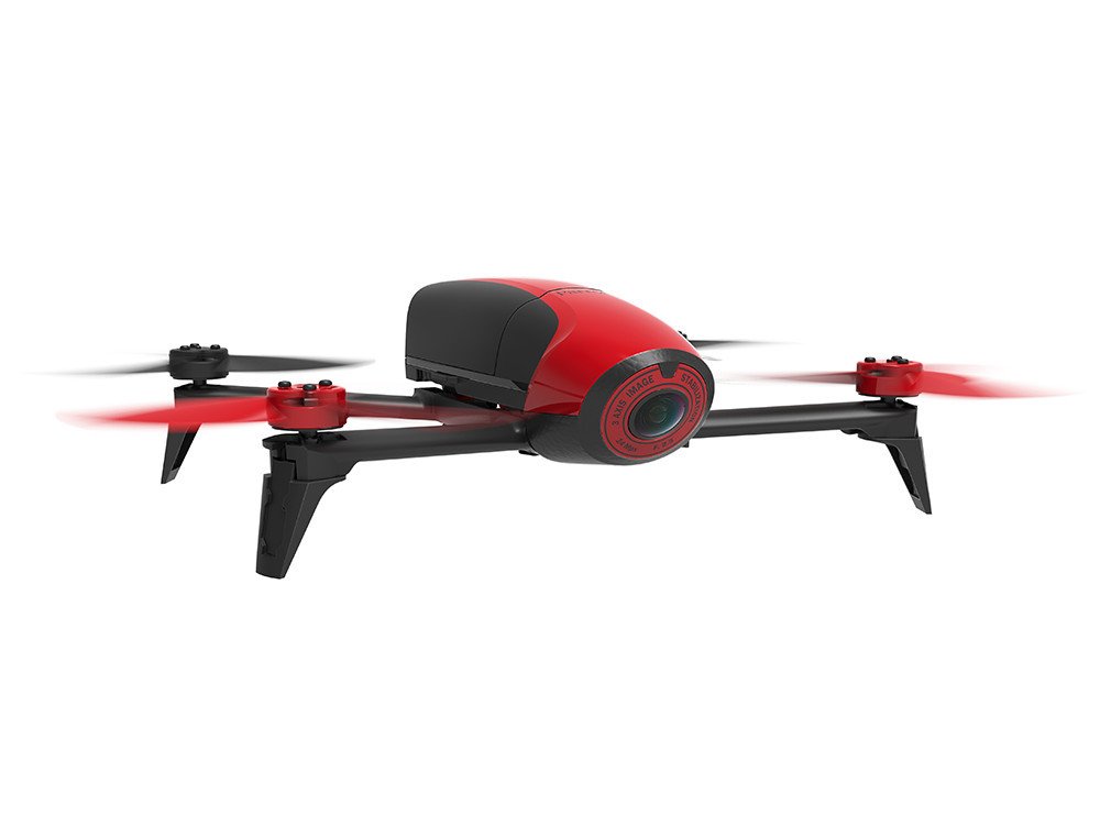 Parrot Bebop 2 Drone Full HD 1080p Rosso 14MP
