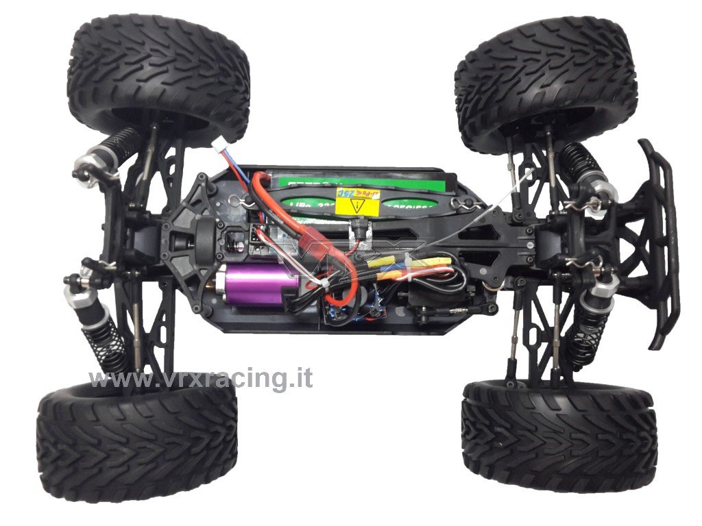 VRX Sword Mega Truck 1/10 automodello brushless blu RTR