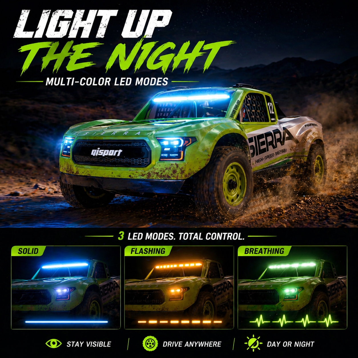 UDIRC Sierra Pro UD1203PRO trophy truck 1/12 brushless