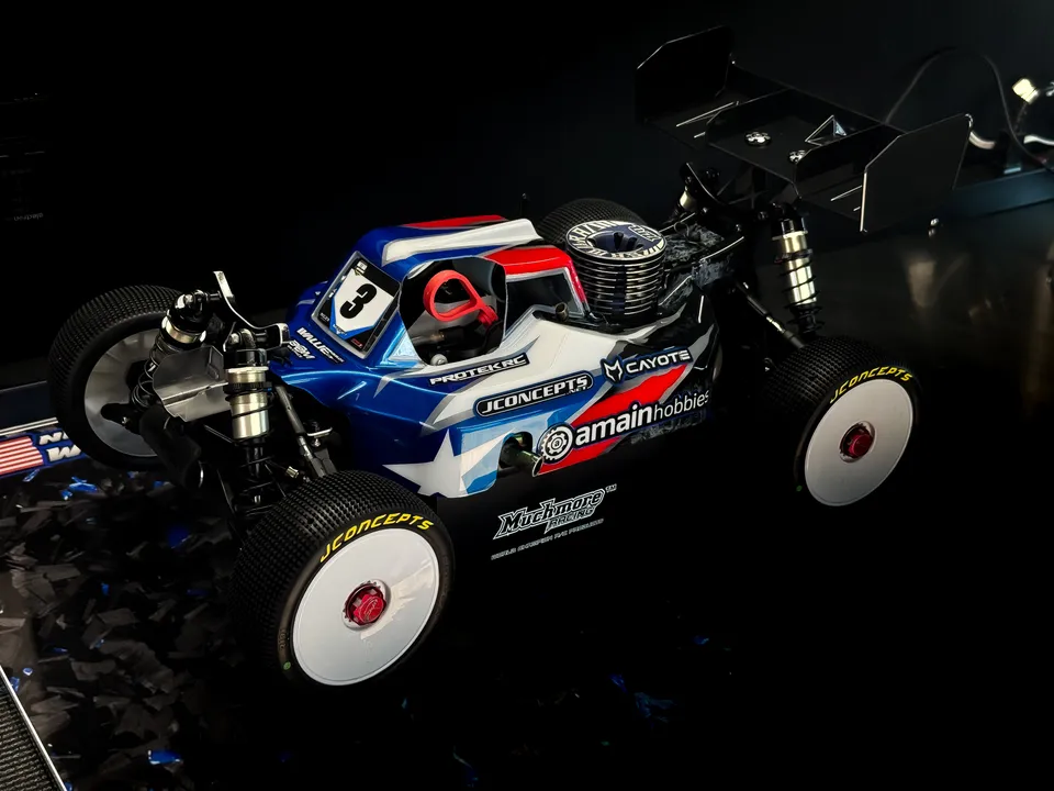 Wallie Builds Hong Nor X5B Race Spec Buggy 1/8 Blu