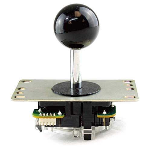 Sanwa JLF-TP-8YT Joystick Arcade Sfera Nera 4/8 Vie