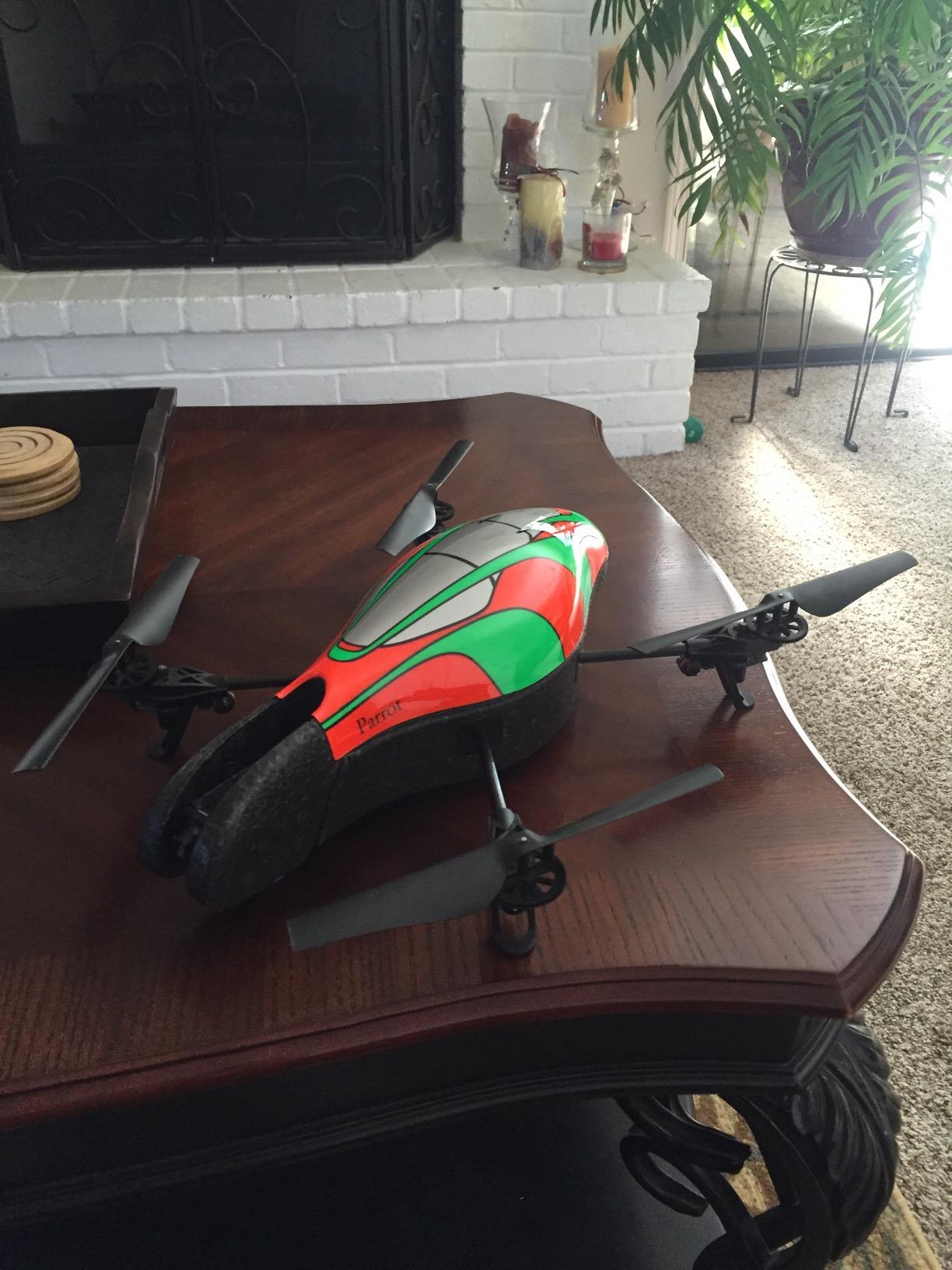 Parrot AR.Drone Scafo Esterno Arancione Verde Ricambio