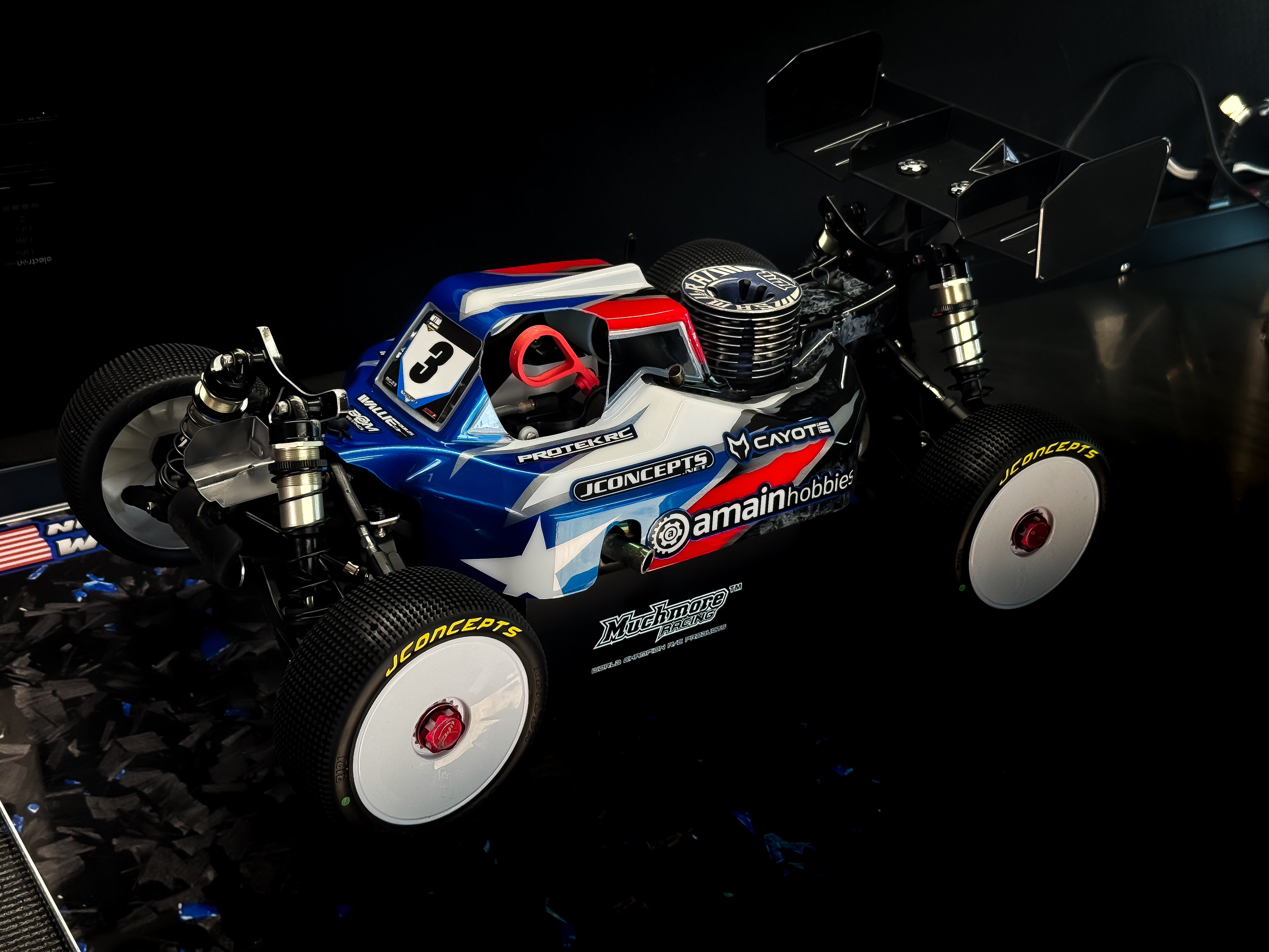 Wallie Builds Hong Nor X5B Race Spec Buggy 1/8 Blu
